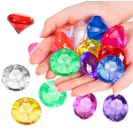 Crystal Diamond Factory - OEM 40MM Large Gemstone Jewels Display Crafts
