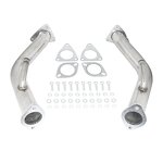 Exhaust Downpipe Factory - Wholesale Custom Polished for Nissan 370z Infiniti G37