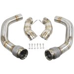 Downpipe Exhaust System Manufacturer - OEM/ODM for BMW F90 M5 S63 4.4T