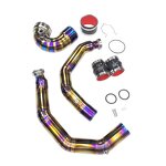 Charge Pipe Kit Factory - OEM/ODM Titanium for BMW F80 M3 F82 M4 F87 M2C S55