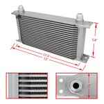 Transmission Oil Cooler Manufacturer - OEM/ODM Universal 19 Row Aluminum Core