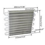 Transmission Oil Cooler Factory - OEM/ODM Universal 10 Row 15.5'' Aluminum