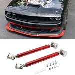 Bumper Lip Support Rod Supplier - OEM/ODM Carbon Fiber Adjustable 4''-6'' Strut