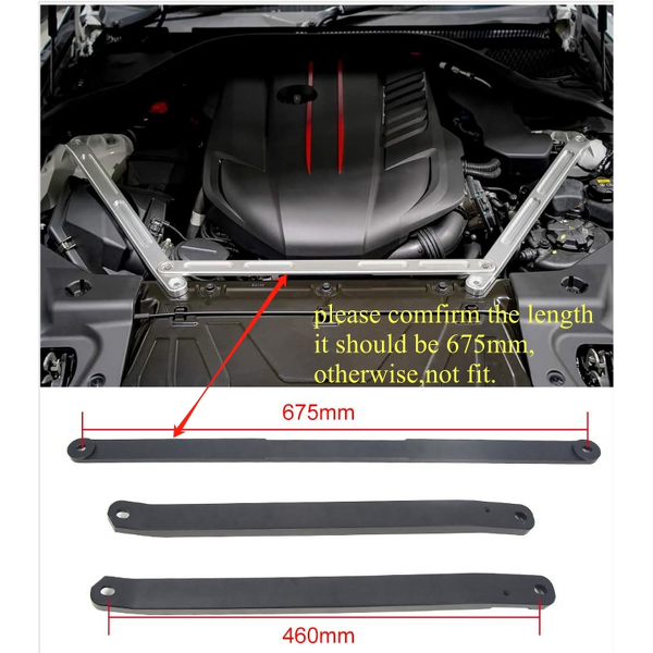 Strut Tower Bar Supplier - OEM/ODM for Toyota GR Supra A90 A91 Black Silver