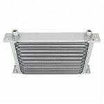 Oil Cooler Manufacturer - OEM/ODM Universal 10AN Plate Type with Filter Plate