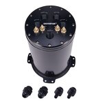 Fuel Surge Tank Supplier - OEM/ODM 2.8L Aluminum Twin 40mm Pumps 8AN Ports