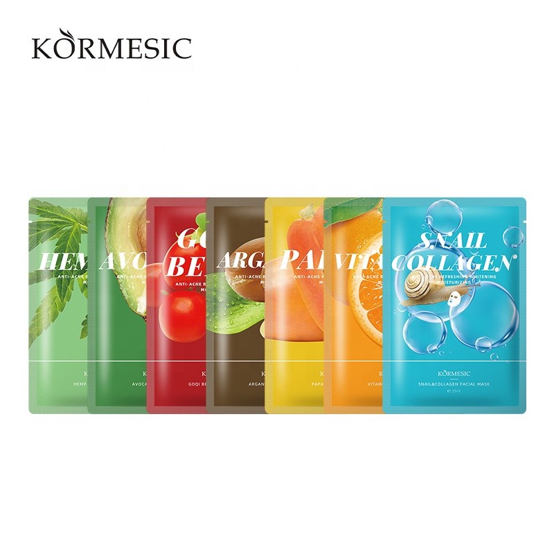 Facial Mask Supplier - Bulk Orange Fruit Brighten Cleansing Oil Control