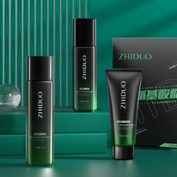 胡须套装工厂-批发定制修护油刷梳礼品