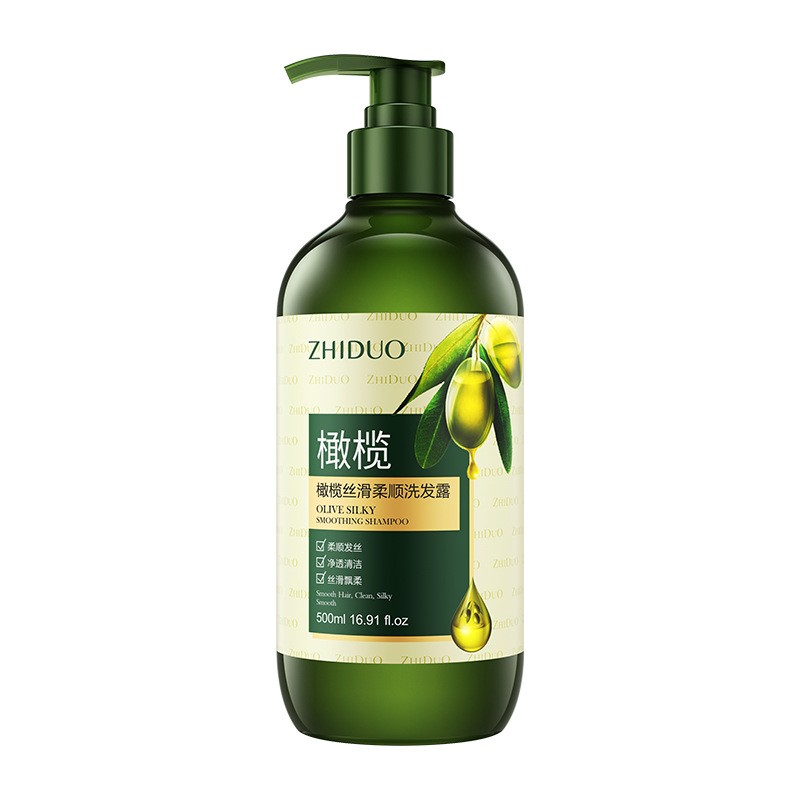 Olive Shampoo Factory - OEM Silky Smooth Oil Control Refreshing