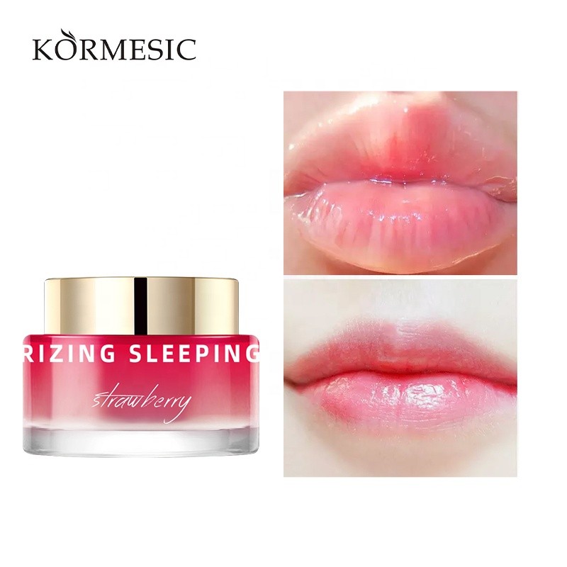 Sleeping Lip Mask Factory - OEM Wholesale Strawberry Moisturizing Gel