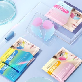 Eye Mask Supplier - Bulk Anti Wrinkle Pink Crystal Collagen Gel