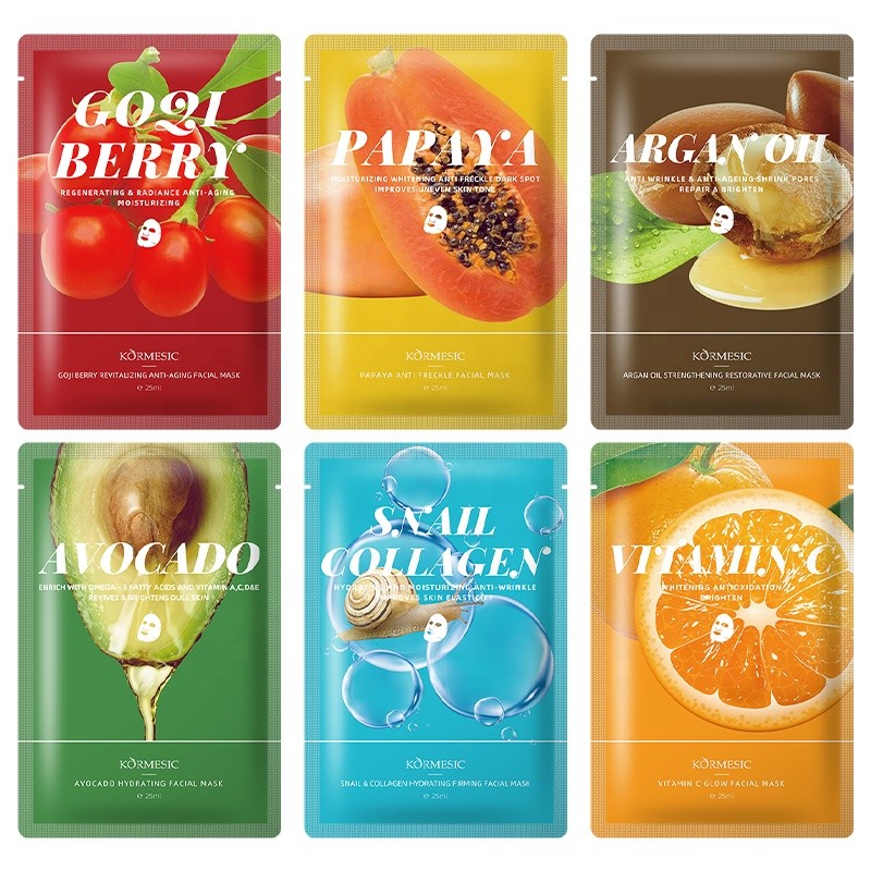 面膜供应商-批发橙子水果亮白清洁控油