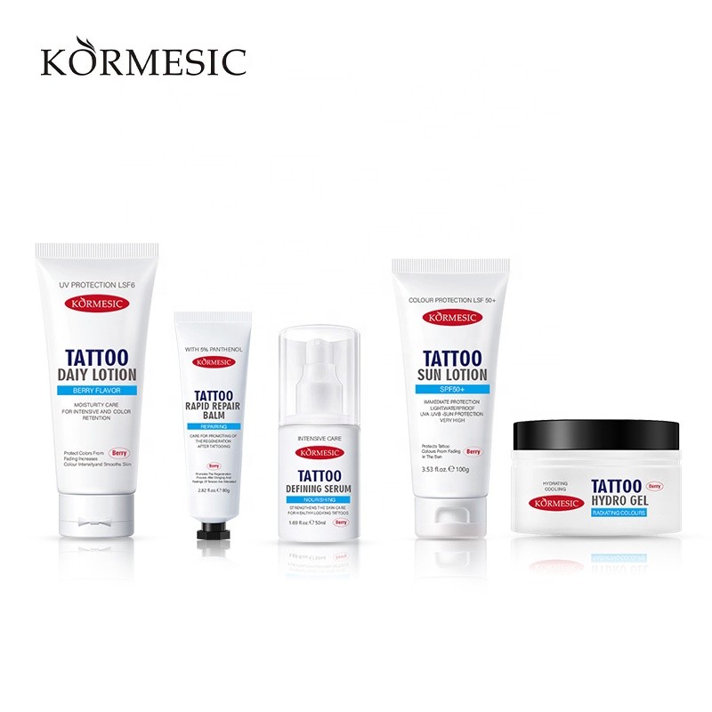 Tattoo Kit Supplier - OEM Brightener Gel Natural Aftercare Set