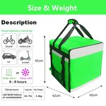 Food Delivery Backpack Factory - OEM/ODM Modern Style Waterproof Thermal Carrier Cooler