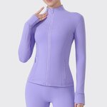 Yoga Jacket Manufacturer - OEM/ODM Sports Define Stand Collar Windproof Slim Fit