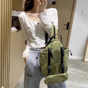 Cross Bag Supplier - OEM/ODM Custom Combination Lightweight Waterproof Slant Double