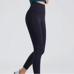 Leggings Factory - OEM/ODM Custom European American High Waist Yoga Pants Peach