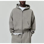 Zip-Up Hoodie Manufacturer - OEM/ODM Classic Full Comfortable Zipper Open Oversized