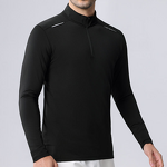 Fleece Pullover Supplier - OEM/ODM Athletic Performance Mens Quick Dry Button-Up