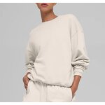 Sweatshirt Supplier - OEM/ODM Custom Logo Anti-Wrinkle Cotton Oversized Crewneck