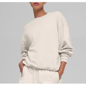 Sweatshirt Supplier - OEM/ODM Custom Logo Anti-Wrinkle Cotton Oversized Crewneck