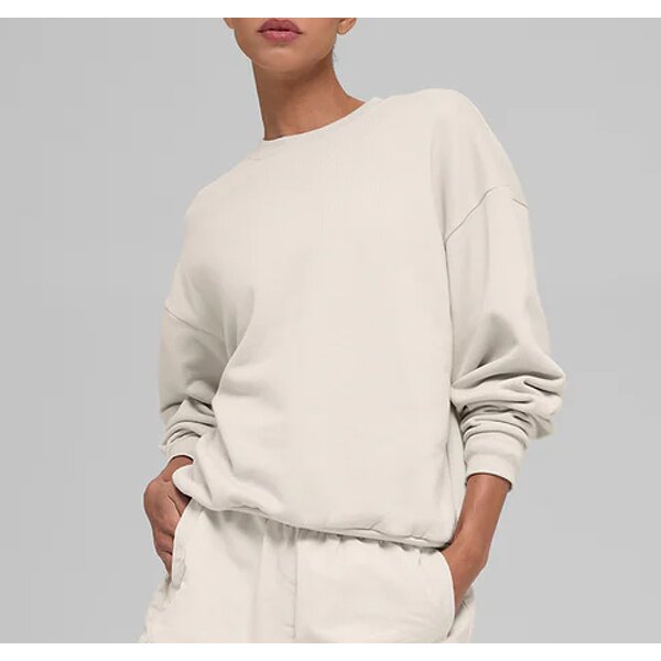 Sweatshirt Supplier - OEM/ODM Custom Logo Anti-Wrinkle Cotton Oversized Crewneck