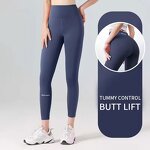 Yoga Pants Factory - OEM/ODM Custom Breathable High Waist Hip-Lifting Fitness