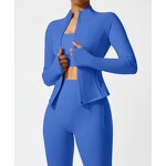 Sports Jacket Supplier - OEM/ODM Hot Sale Women's Spandex Front Breathable Stand Collar