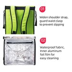 Bike Delivery Bag Factory - OEM/ODM Custom Logo Heavy Duty Waterproof Insulated Tote