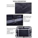 Food Delivery Bag Supplier - Wholesale Durable 500d Non Woven Insulated Pizza Bag