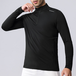 Fleece Pullover Supplier - OEM/ODM Athletic Performance Mens Quick Dry Button-Up