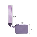 Key Chain Purse Manufacturer - OEM/ODM Unisex Modern Nylon Mini Dual Pouch Zipper