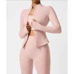 Yoga Wear Jacket Factory - Wholesale Women's Outdoor Running Fitness Sports Sets