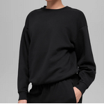 Sweatshirt Factory - OEM/ODM Custom Women Drop Shoulder Oversized Crewneck