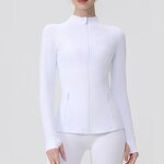 Yoga Jacket Factory - OEM/ODM Gold Zipper Seamless Breathable Workout Top