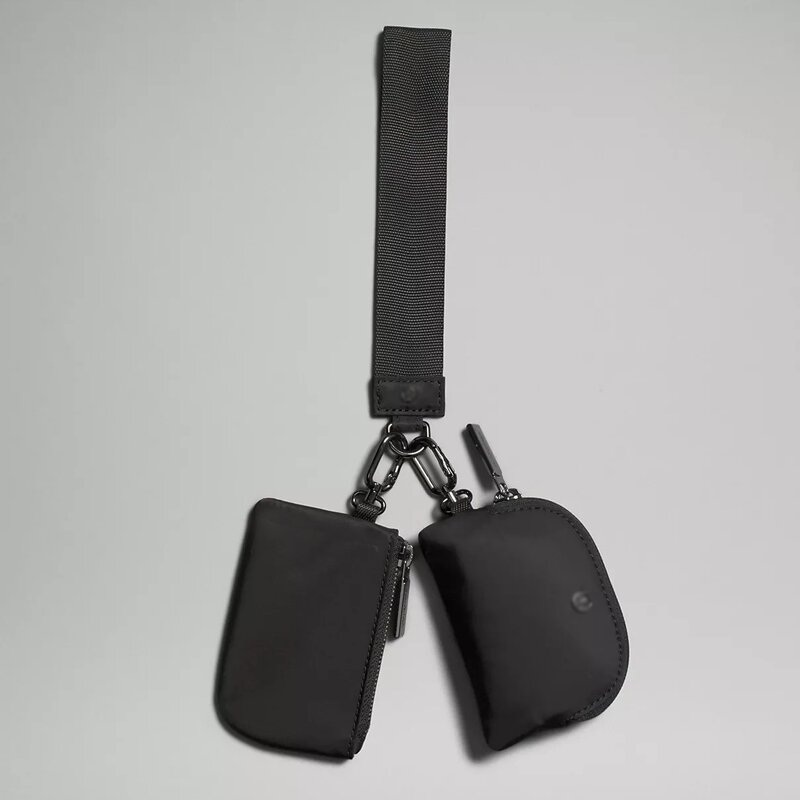 Dual Pouch Wrist Bag Manufacturer - OEM/ODM Custom Women's Portable Keychain Coin Purse