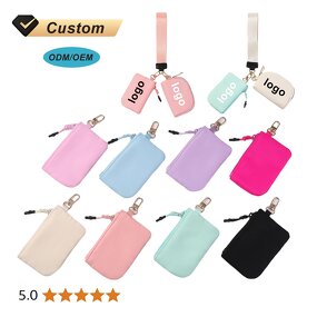 Dual Pouch Wrist Bag Supplier - OEM/ODM Custom Women's Portable Key Chain Fashion