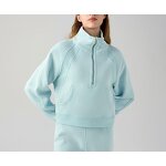 Tracksuit Manufacturer - OEM/ODM Custom Logo Fleece Half Zipper Breathable Sweatshirt
