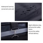 Food Delivery Bag Supplier - Wholesale Durable 500d Non Woven Insulated Pizza Bag