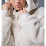 Sherpa Fleece Jacket Supplier - OEM/ODM Stand Collar Zipper Vintage Crop Windproof