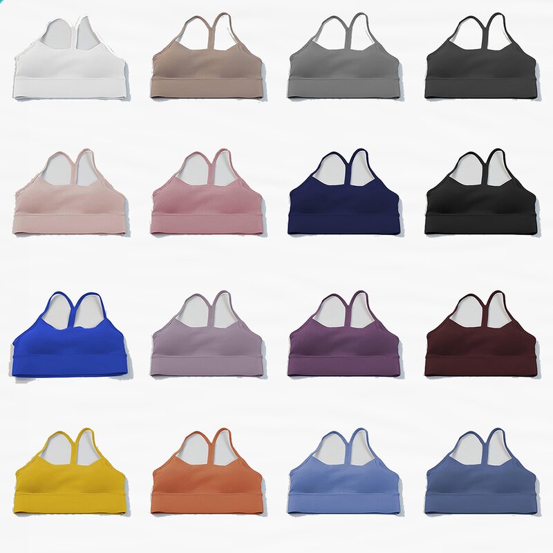 Yoga Bra Supplier - OEM/ODM Custom Sports Quick-Dry Push-Up Y-Back Plus Size