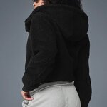 Sherpa Fleece Jacket Supplier - OEM/ODM Stand Collar Zipper Vintage Crop Windproof