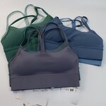 Yoga Bra Set Manufacturer - OEM/ODM Women's Custom Sling Bra Thin Belt Sports