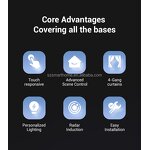 Smart Home Panel Factory - OEM/ODM F3pro Touch Screen Wifi Tuya Switches Panel Light