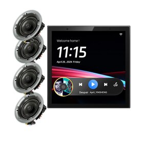 Home Theater System Manufacturer - OEM/ODM 2025 4 Inch Smart Control Panel Alexa Voice