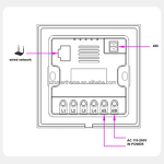Smart Control Panel Supplier - OEM/ODM Tuya 4-Inch Smart Light Switch Aluminum Panels