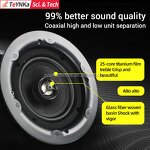 Ceiling Speakers Factory - OEM/ODM 5.25 Inch Passive Hifi Ceiling Speakers New Design