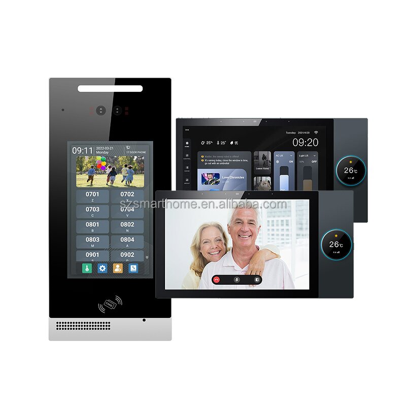 Touch Control Screen Manufacturer - OEM/ODM New 8'' Tuya HD LCD Touch with Zigbee Gateway