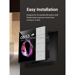 Smart Light Switch Manufacturer - OEM/ODM 3.5'' Tuya 4 Gang Relay 8 Scene Timer Switch