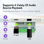 Smart Amplifier Manufacturer - OEM/ODM 4-Inch Touch Screen Wall Mount Music Player